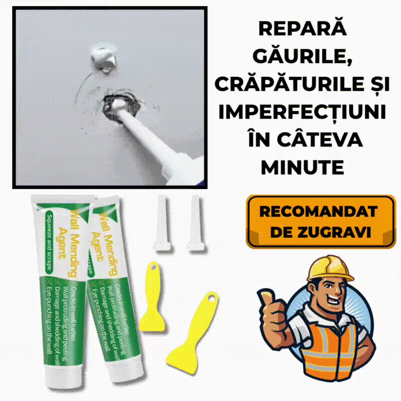 Kit pentru Repararea Pereților 1+1 GRATIS™