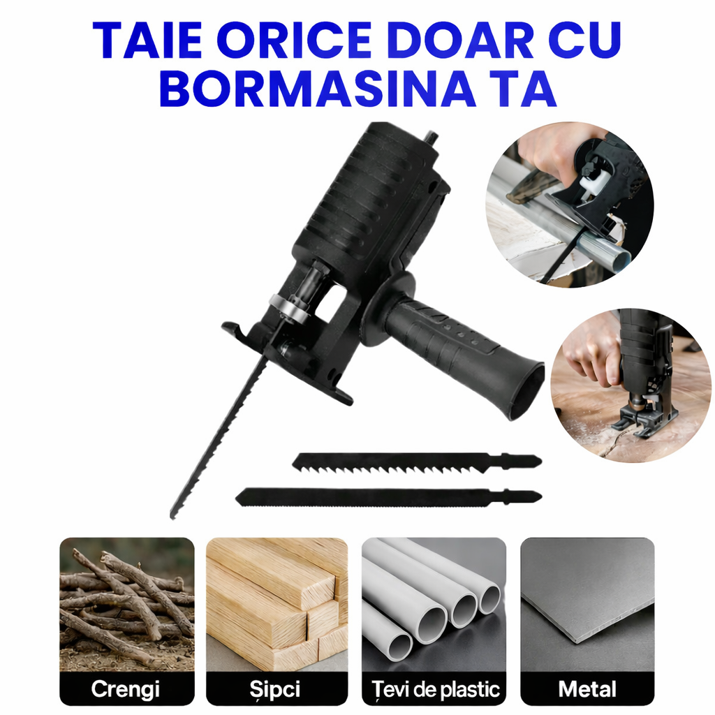 Adaptor fierăstrău pentru Bormașină™